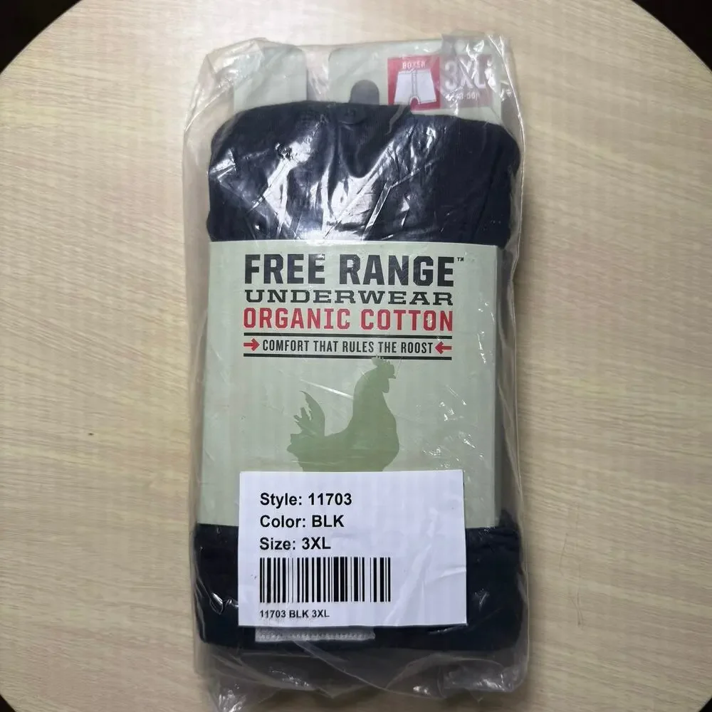 Duluth Trading Men’s Buck Naked 2 Boxers 1 Organic Boxers 3XL